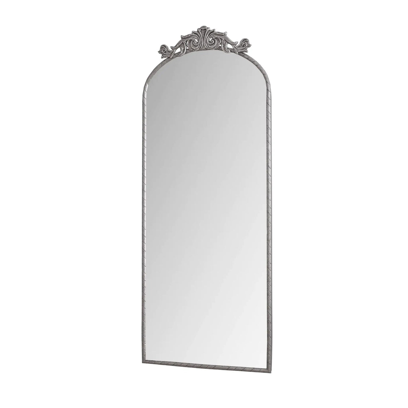 Vintage Arched Full Body Mirror, Wall Mounted For Living Room by HouseOfZazla