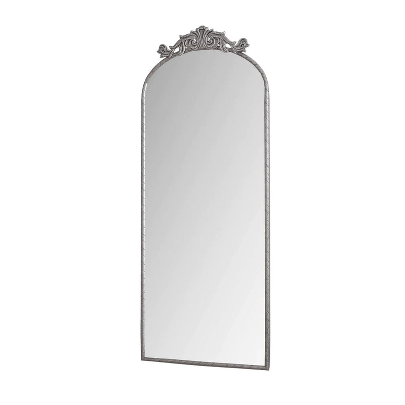 Vintage Arched Full Body Mirror, Wall Mounted For Living Room by Unique Piece Furniture