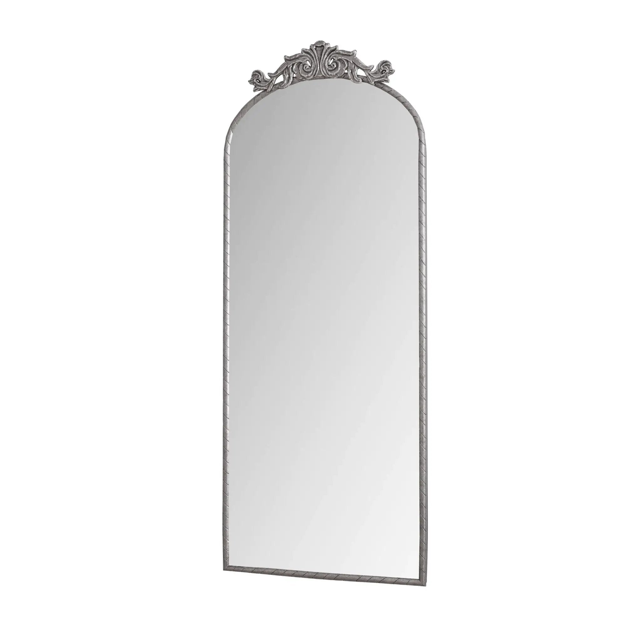 Vintage Arched Full Body Mirror, Wall Mounted For Living Room by Unique Piece Furniture