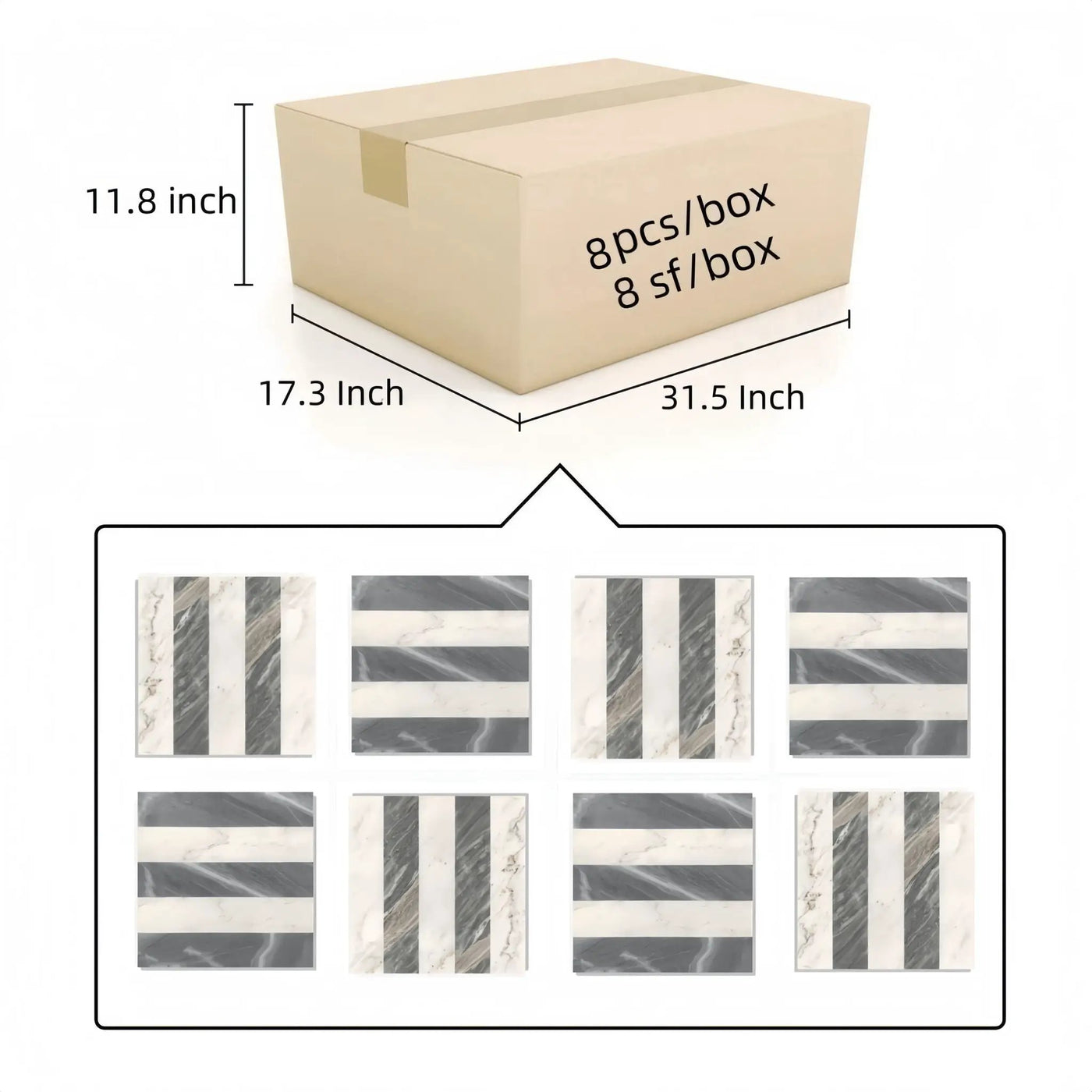 Elegant Waterjet Polished Marble Tile For Floor And Wall by HouseOfZazla