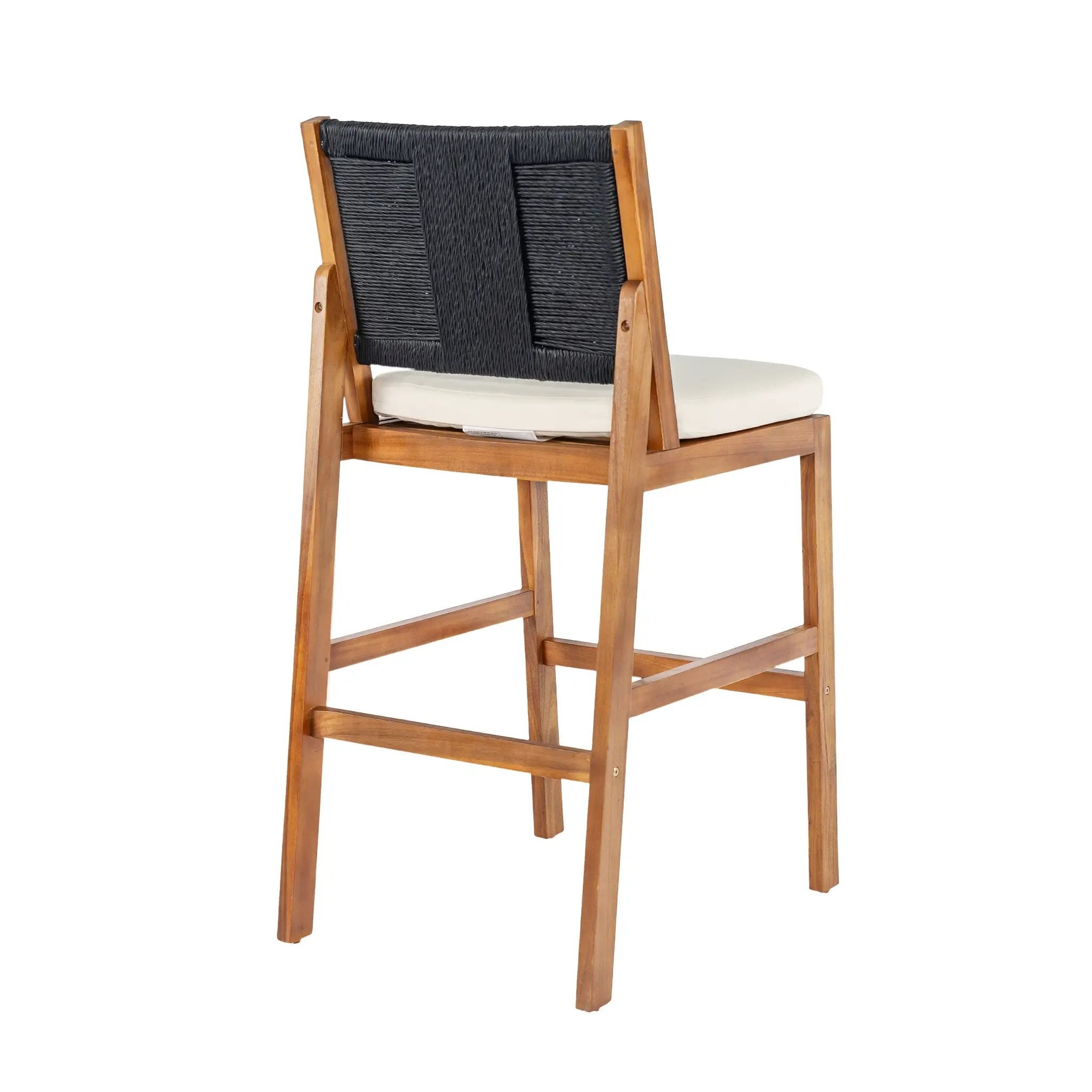 Outdoor Acacia Wood Bar Stools (Set of 2) by HouseOfZazla