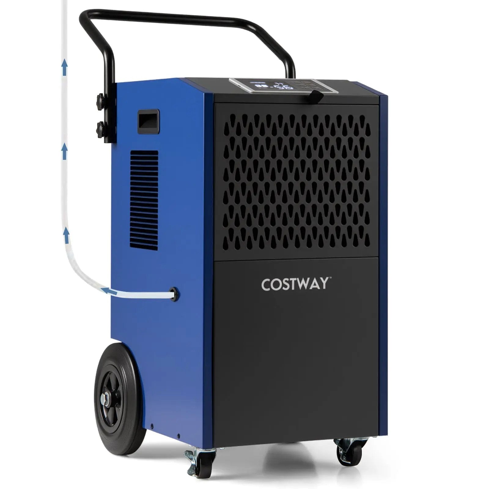 154 Pints Commercial Dehumidifier with Pump and Drain Hoses by DirectDeals