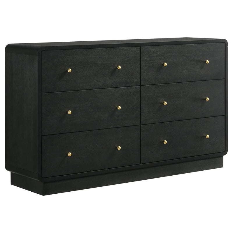 Cavelle 5-piece Full Bedroom Set Black by Unique Piece Furniture