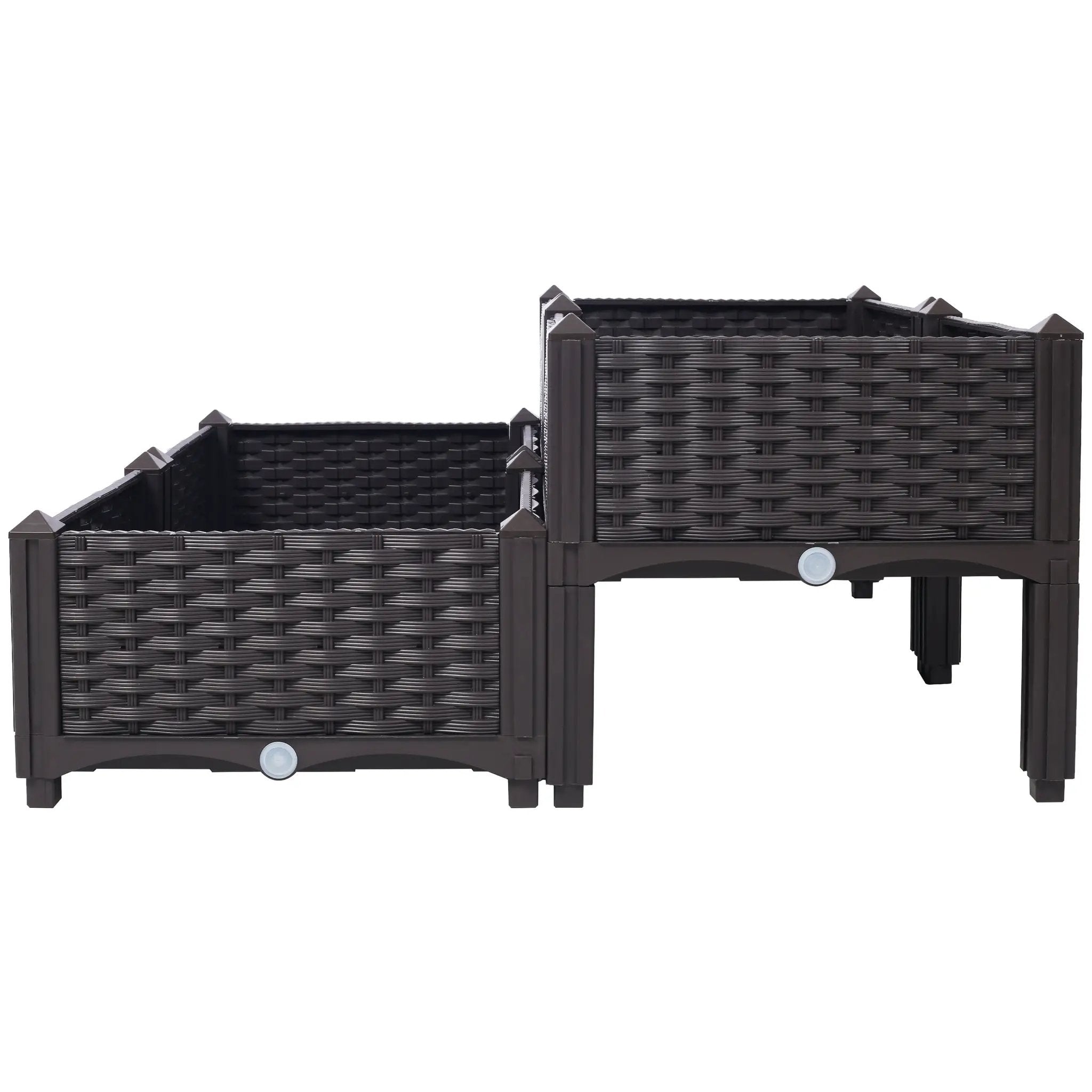 4 Piece Raised Garden Bed with Legs by HouseOfZazla