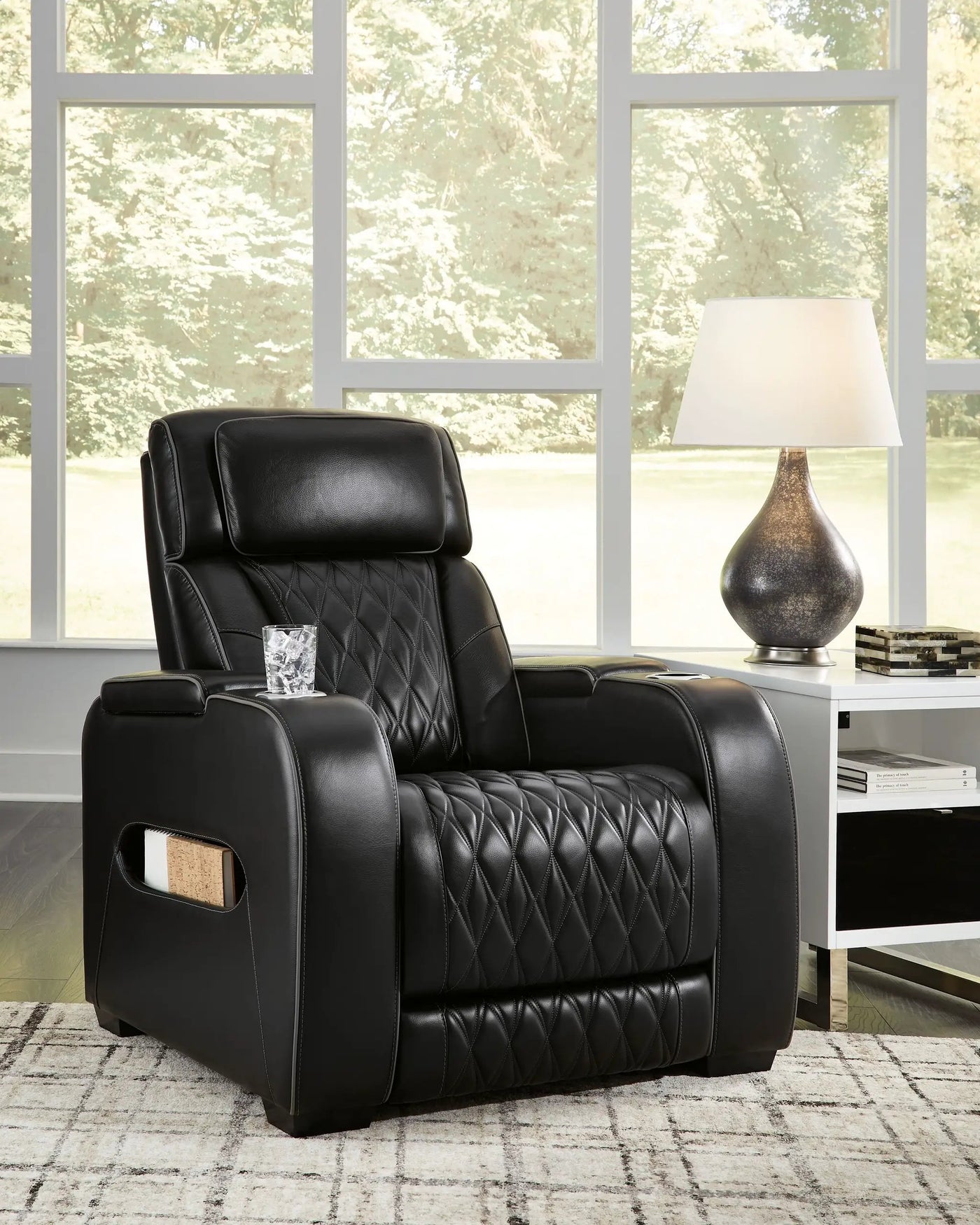 Boyington - Power Recliner/Adj Headrest by Unique Piece Furniture