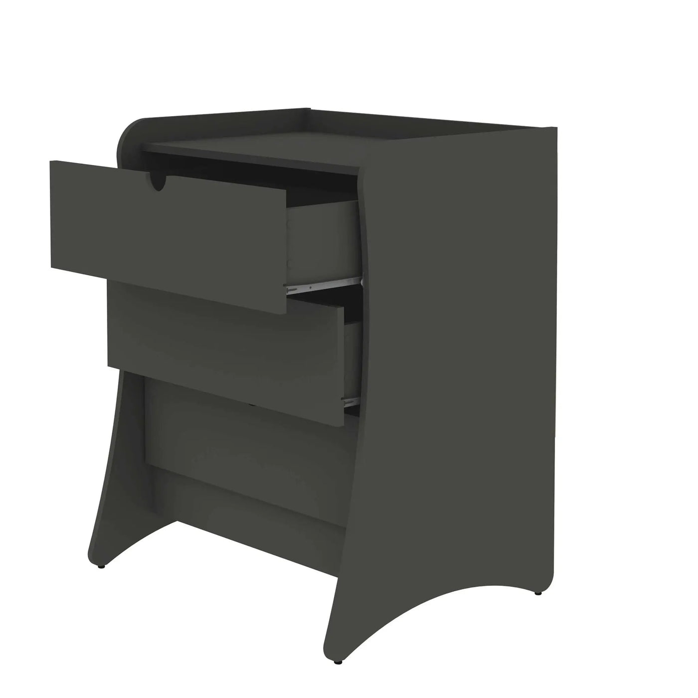 Coney - Nightstand With 3 Drawers by HouseOfZazla