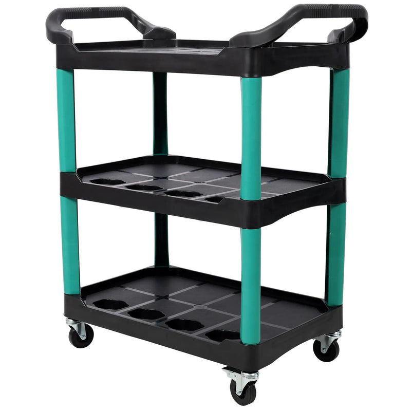 3 Tier Rolling Auto Detail Cart With Wheels by HouseOfZazla
