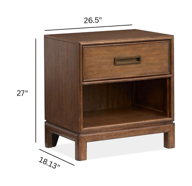 Ridgefield - Open Nightstand - Russet, photo 7 of 7