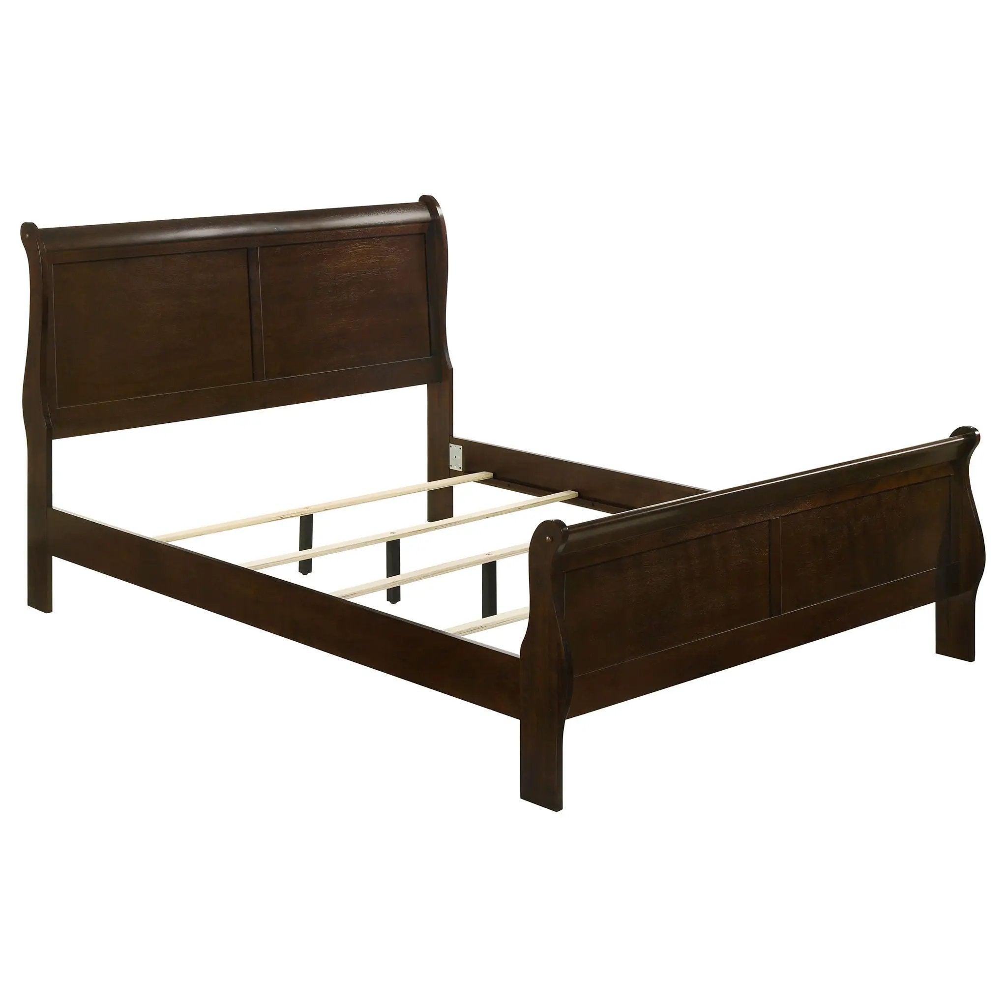 Louis Philippe 4-piece Queen Bedroom Set Cappuccino by Unique Piece Furniture