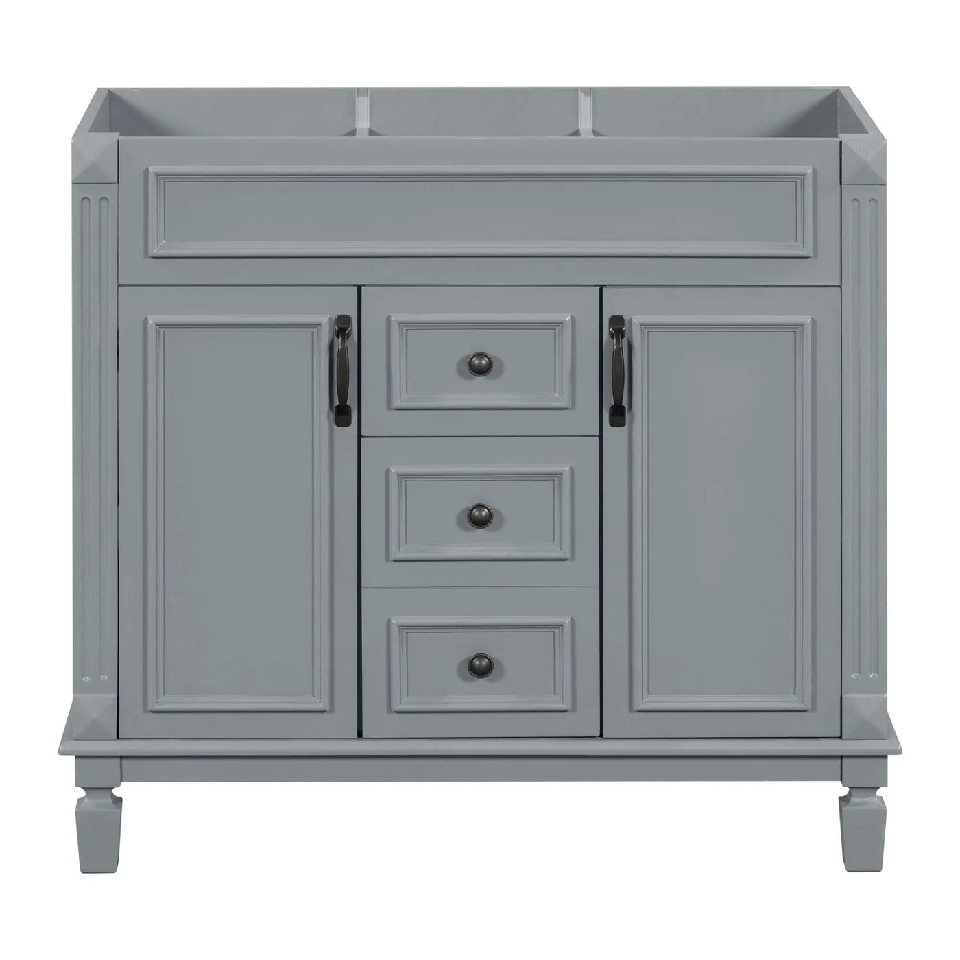 Bathroom Vanity Cabinet With 2 Soft Closing Doors And 2 Drawers by HouseOfZazla