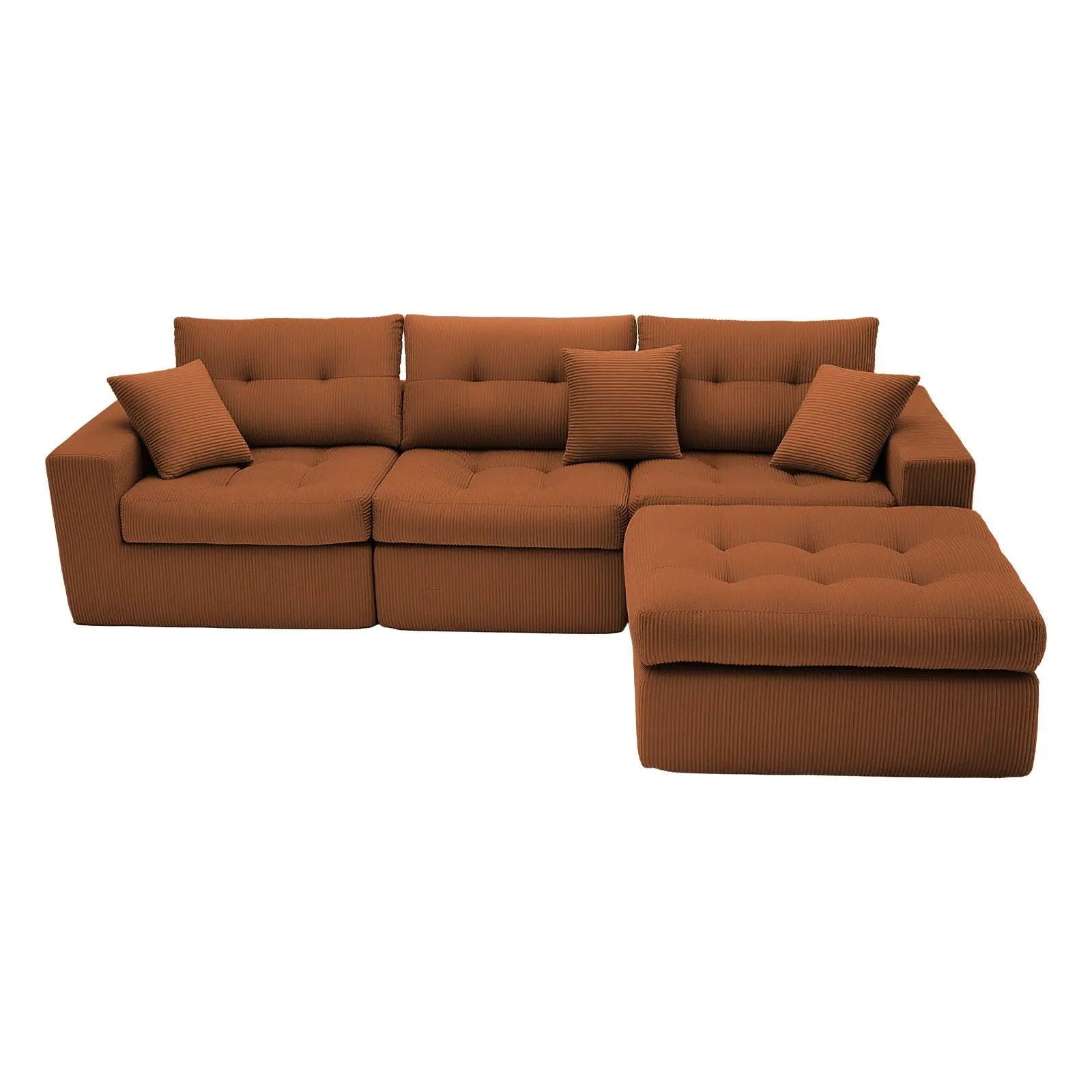 Corner Chaise L-Shaped Sectional Sofa Bed by Unique Piece Furniture