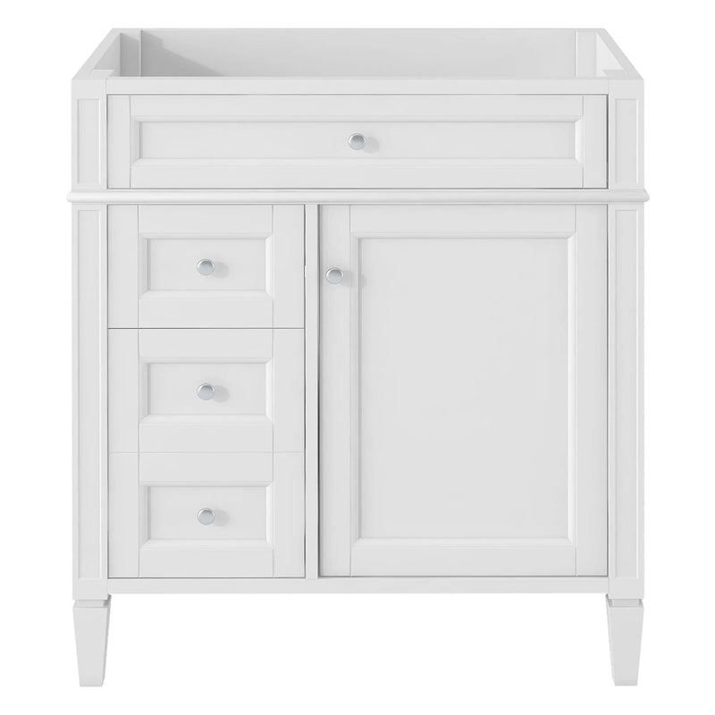 Bathroom Vanity With 2 Drawers and Tip-Out Storage Cabinet by HouseOfZazla