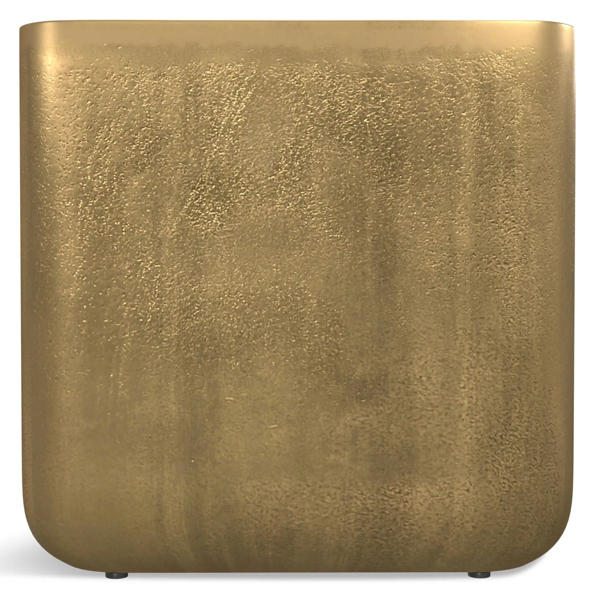 Bassett - Cast Aluminum Side Table - Brown by Unique Piece Furniture