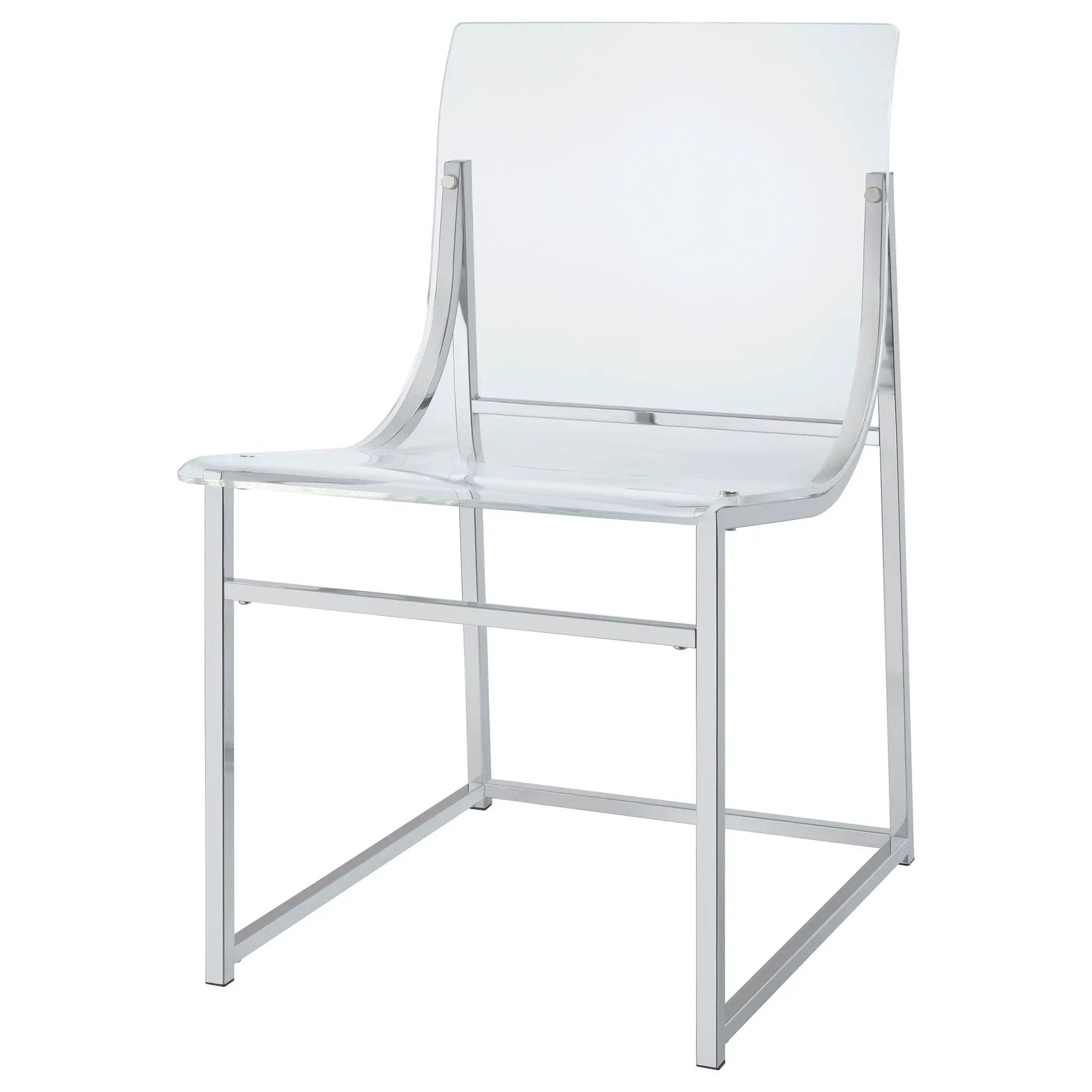 Hartsell - Dining Side Chair (Set of 2) - Chrome