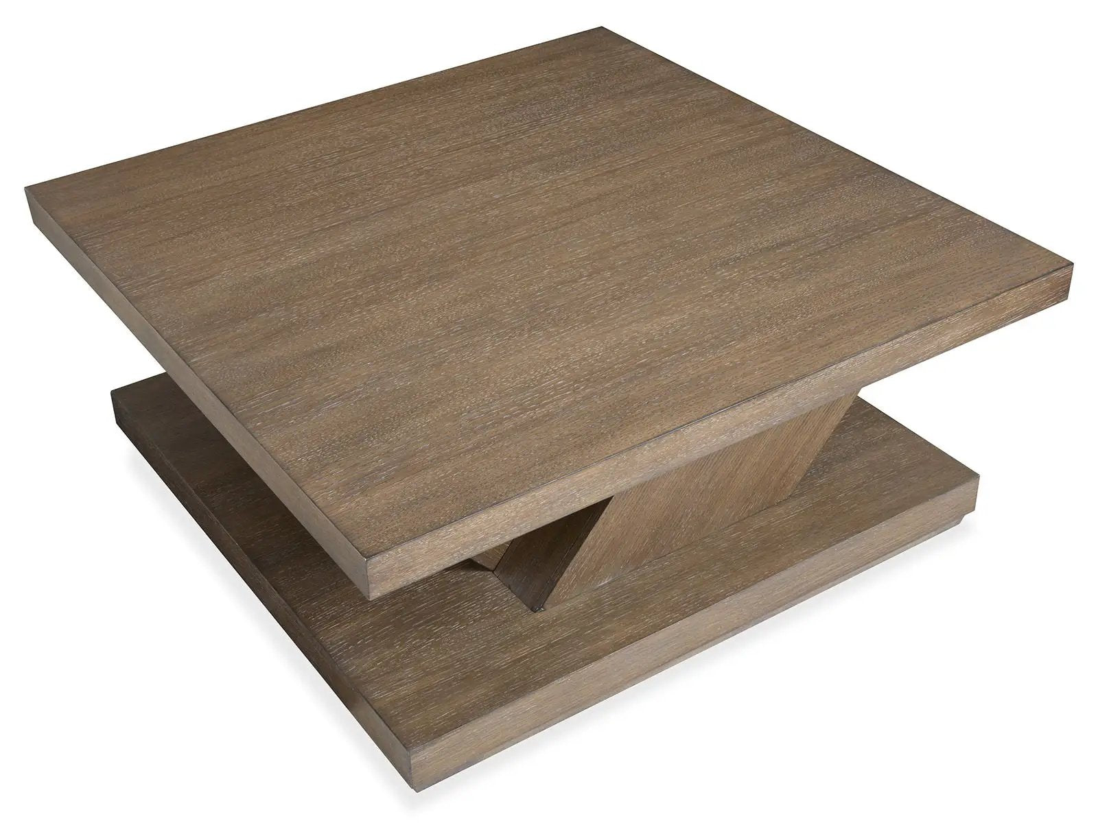 Lansbury - Square Cocktail Table With Casters - Antique Wheat by Unique Piece Furniture