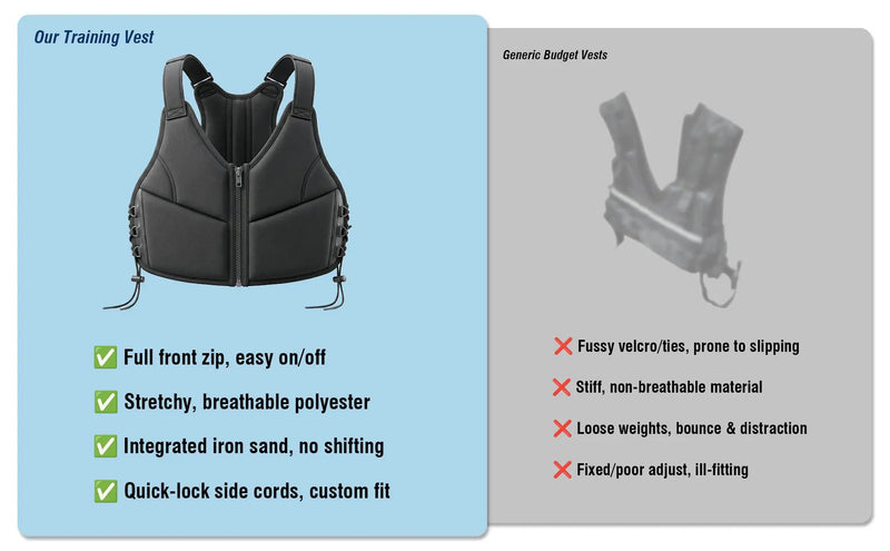 10LBS Adjustable Weighted Vest for Women by HouseOfZazla