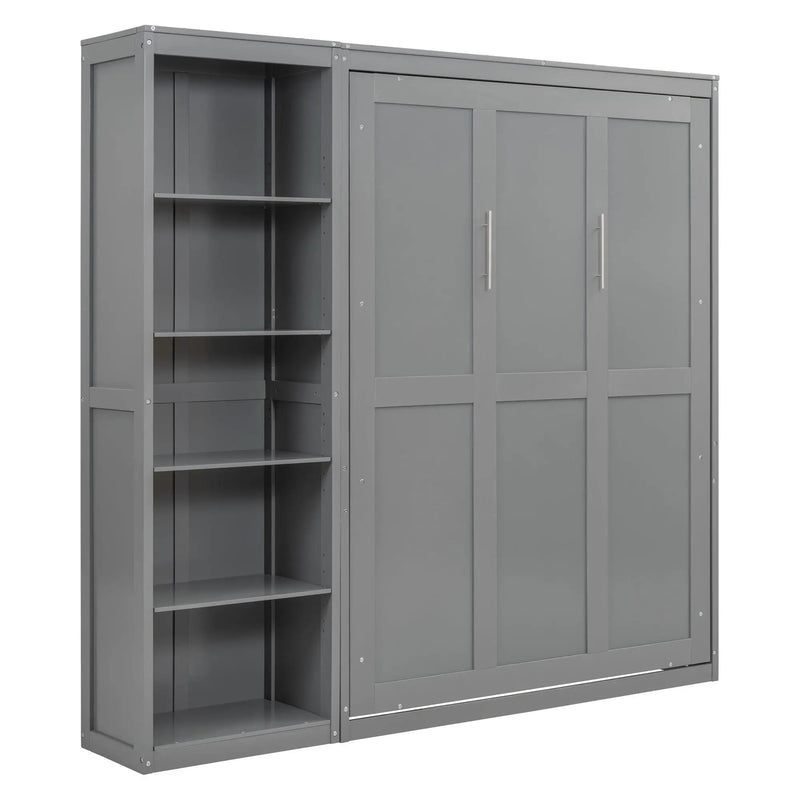 Murphy Wall Bed With Shelves by HouseOfZazla