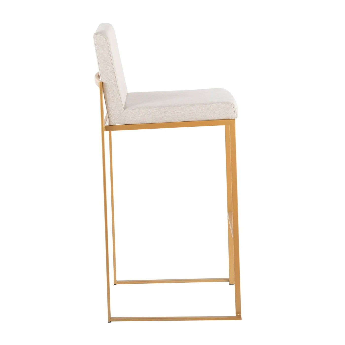 Fuji - Contemporary Design High Back Barstool by HouseOfZazla