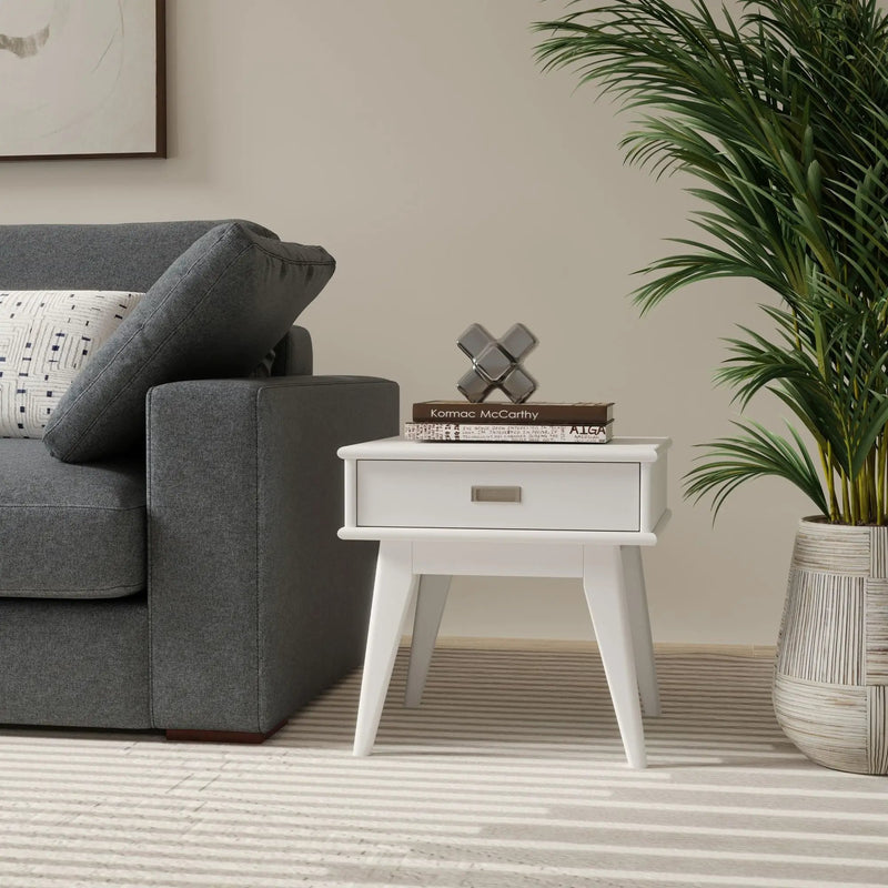 Draper - Handcrafted Mid Century End Table by Unique Piece Furniture