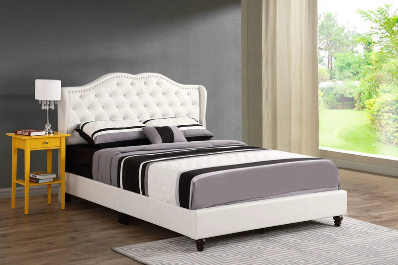 Upholstered Bed Transitional by Unique Piece Furniture
