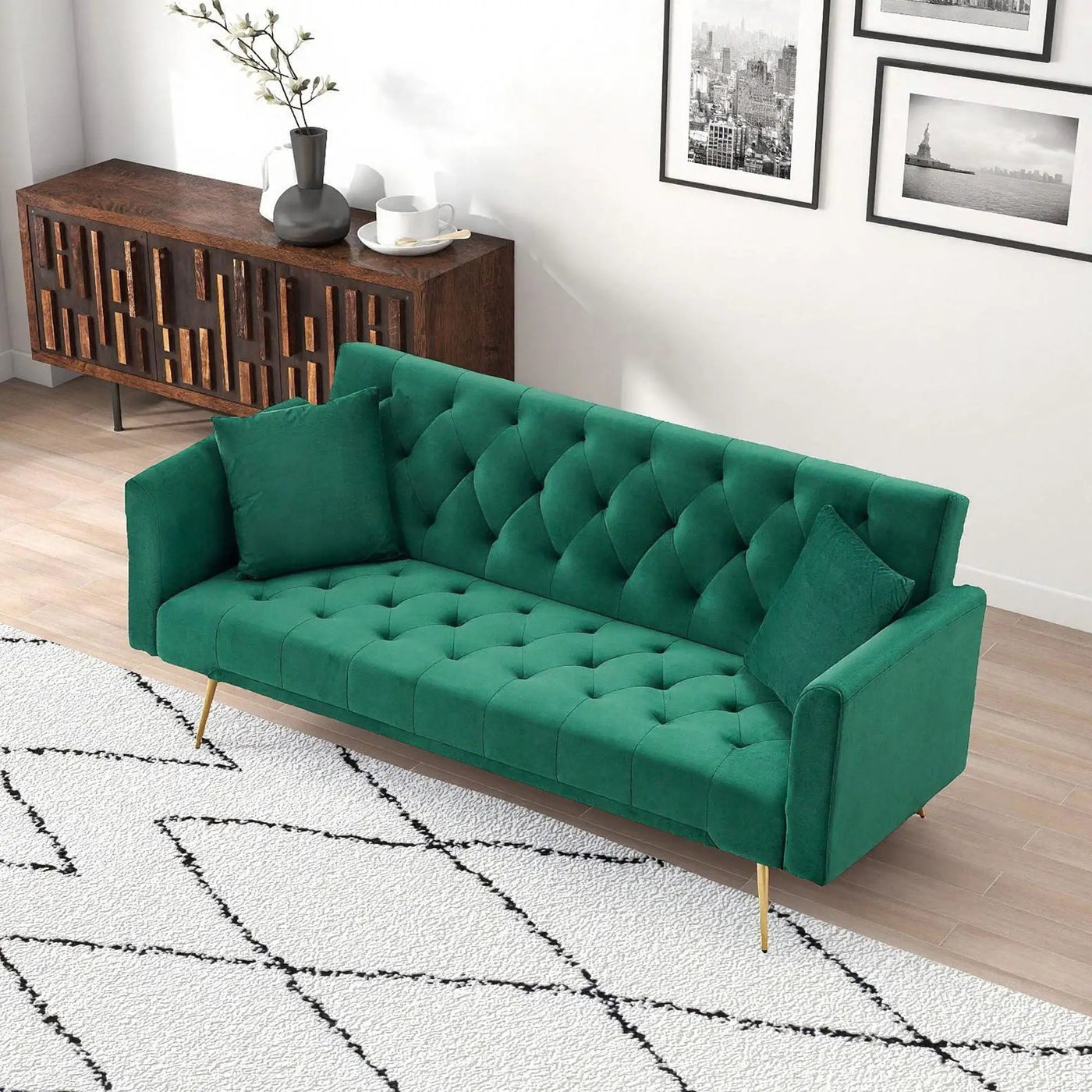 Convertible Double Folding Living Room Sofa Bed by HouseOfZazla