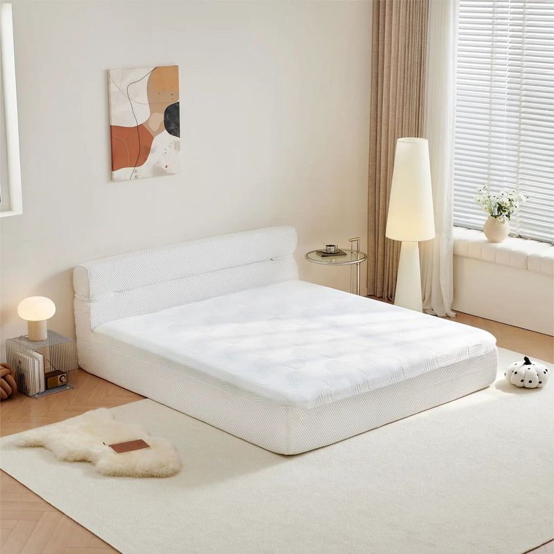 Mattress & Bed Frame With Cool, Pressure Relief, Motion Isolation by HouseOfZazla
