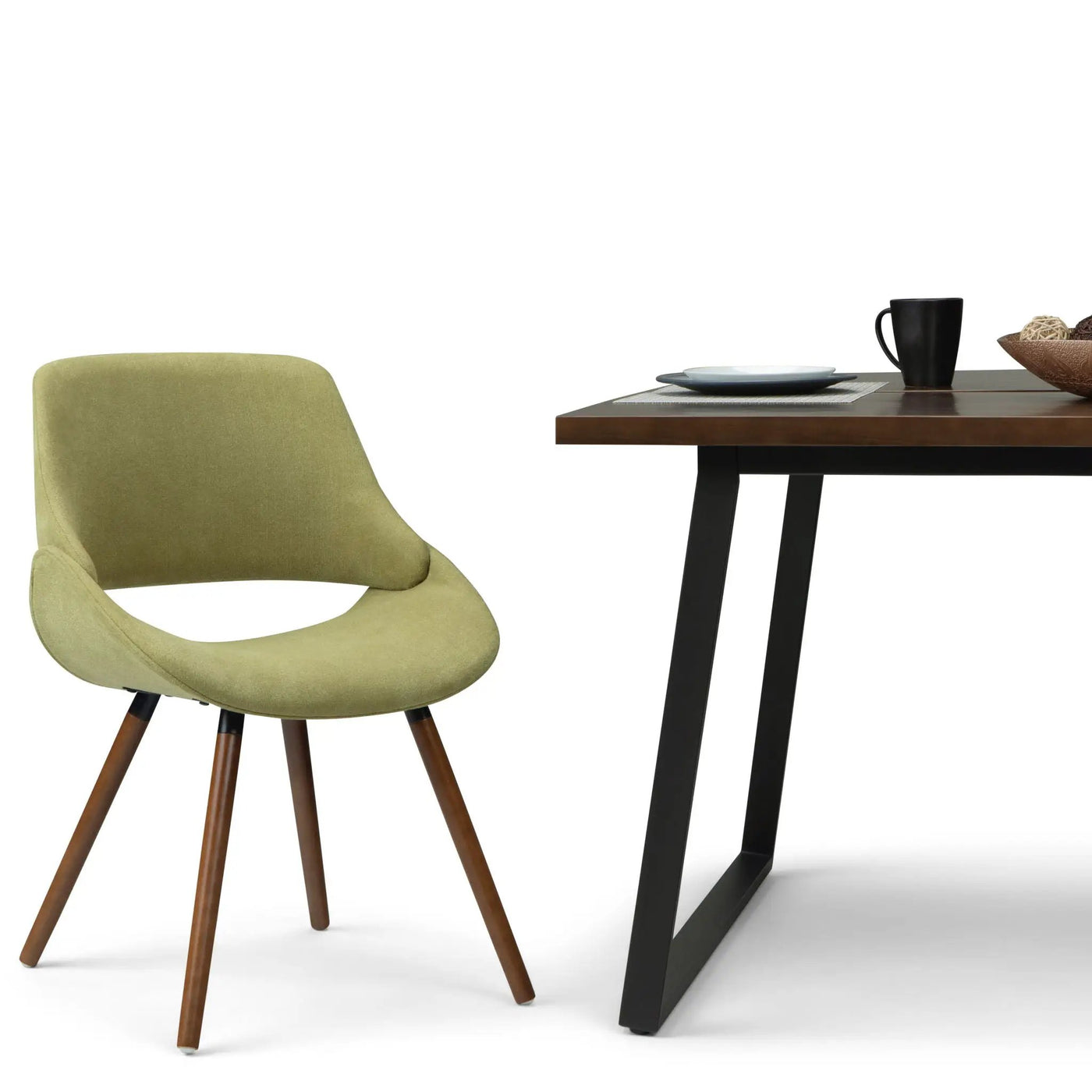 Malden - Upholstered Bentwood Dining Chair by HouseOfZazla