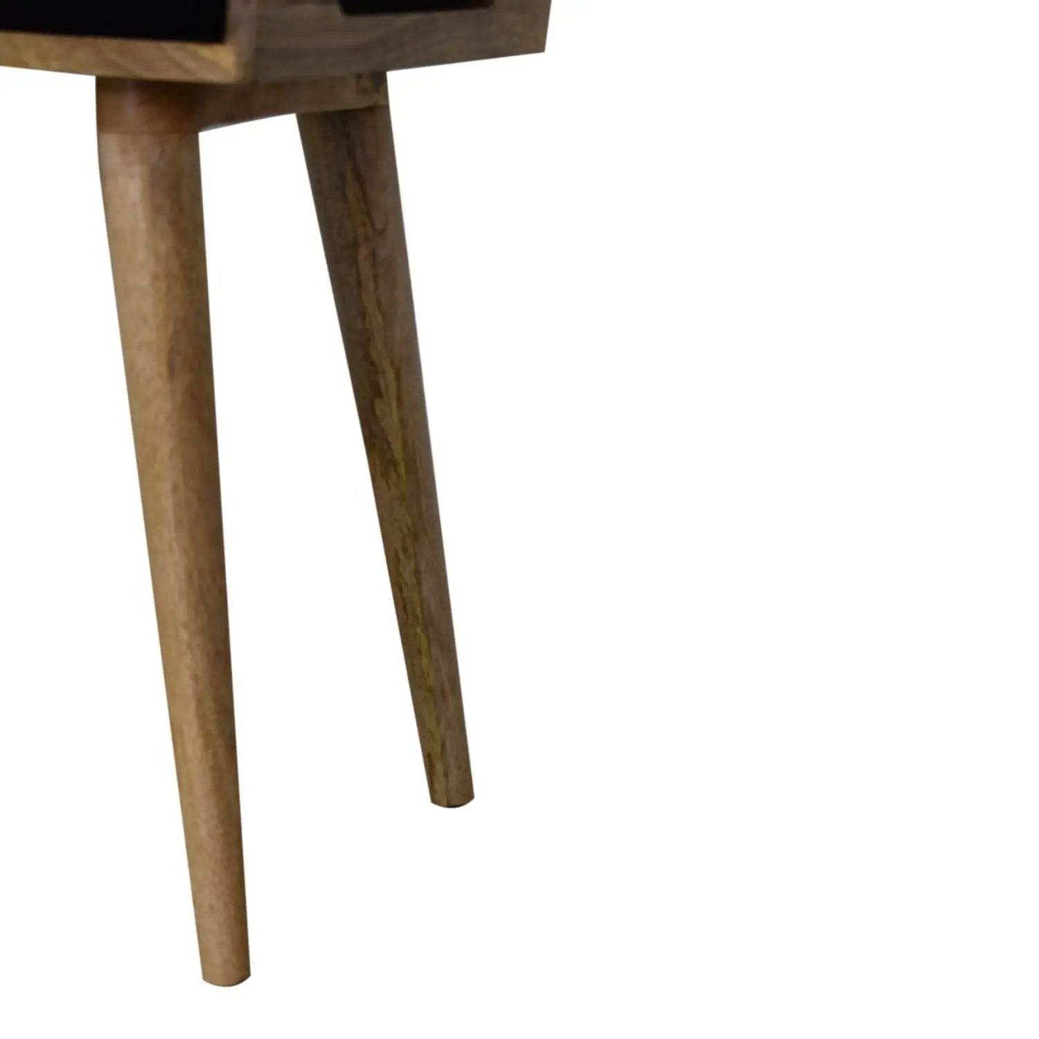 Tray Style Footstool - Black by HouseOfZazla