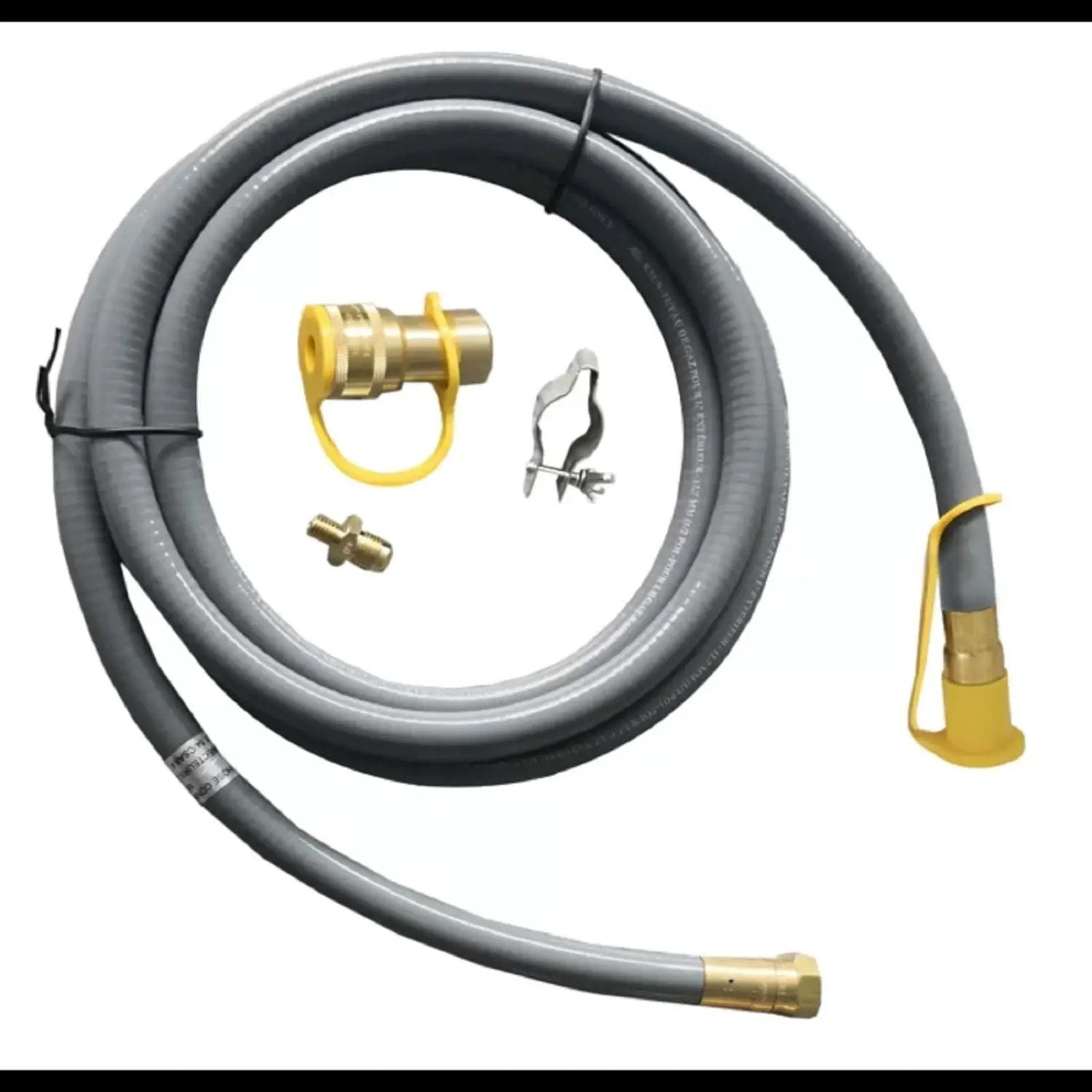 Fire Pit Gas Conversion Kit - Gray by HouseOfZazla