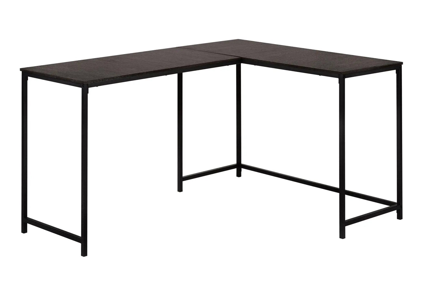 L-Shaped Corner Computer Desk with Contemporary Marble Look by HouseOfZazla