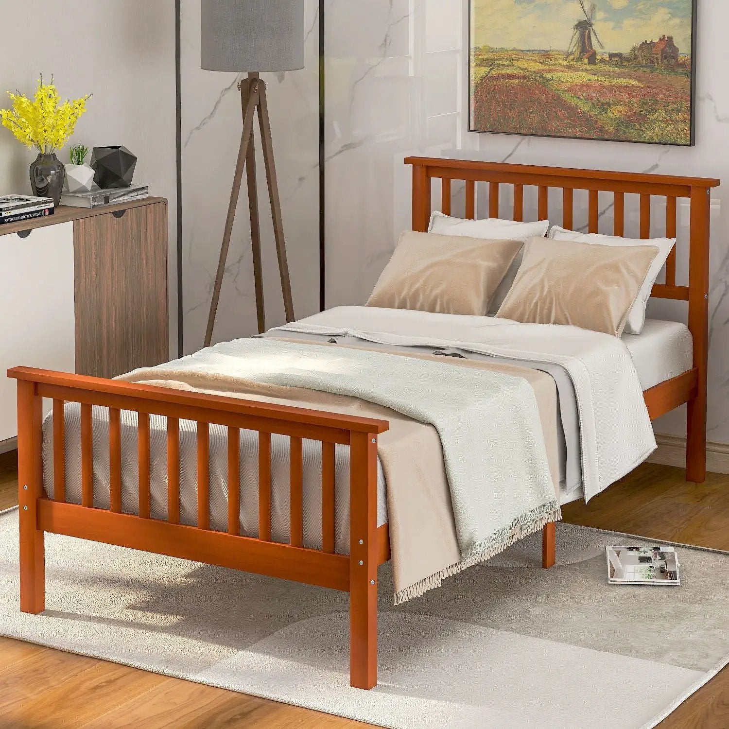 Platform Bed With Headboard And Footboard by Unique Piece Furniture