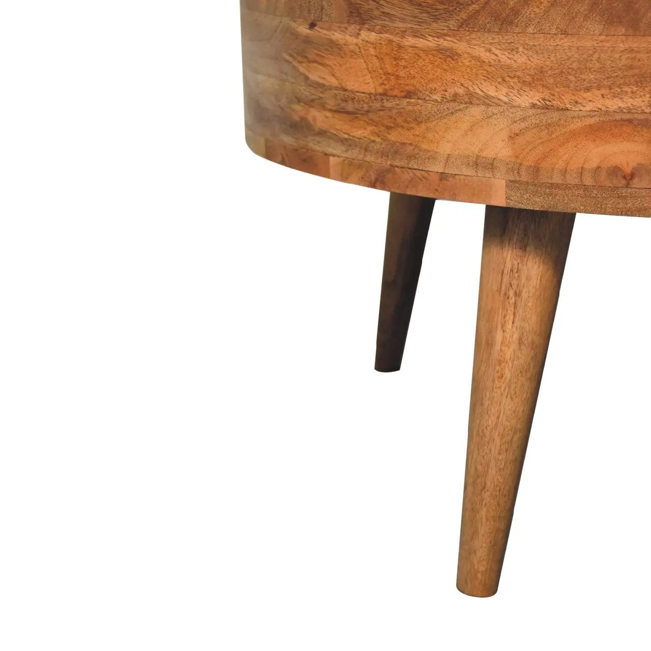 Solid Wood Odyssey Coffee Table, 2-Drawers, Oak-ish by HouseOfZazla