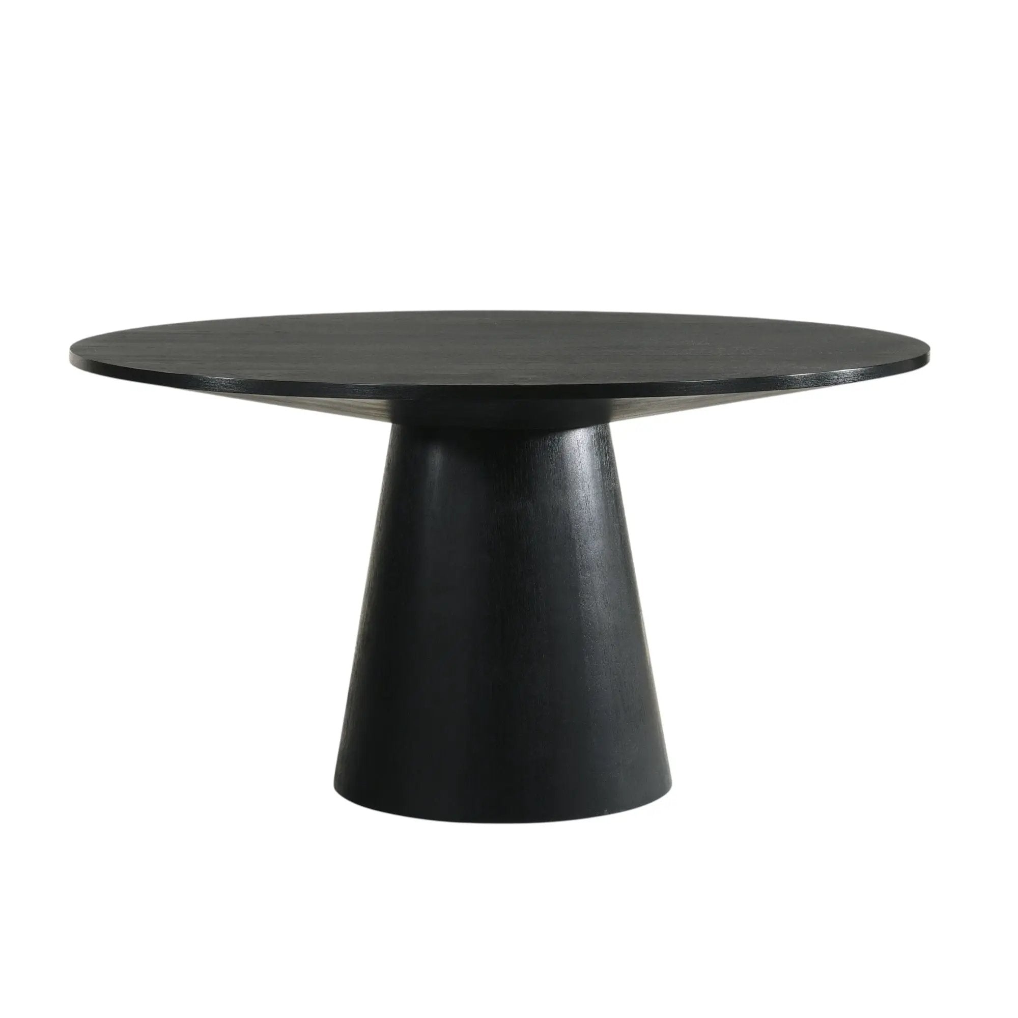 Froja - Manufactured Wood Round Dining Table - Black by Unique Piece Furniture