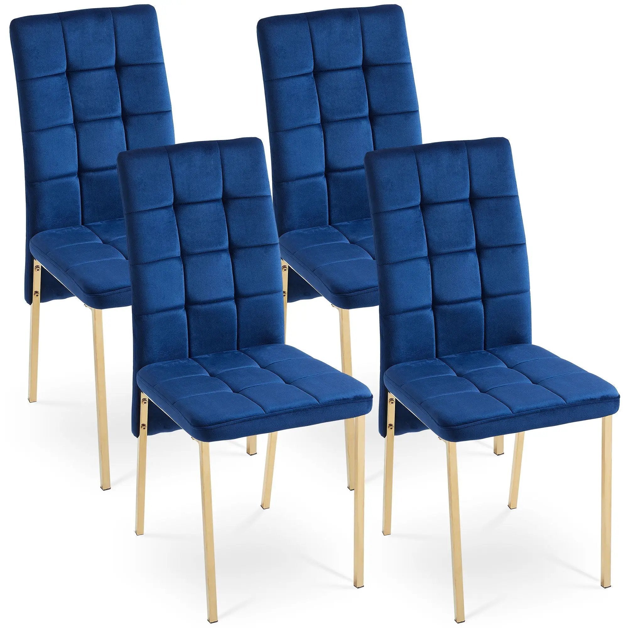High Back Nordic Dining Chair Modern Chair With Color Legs by Unique Piece Furniture
