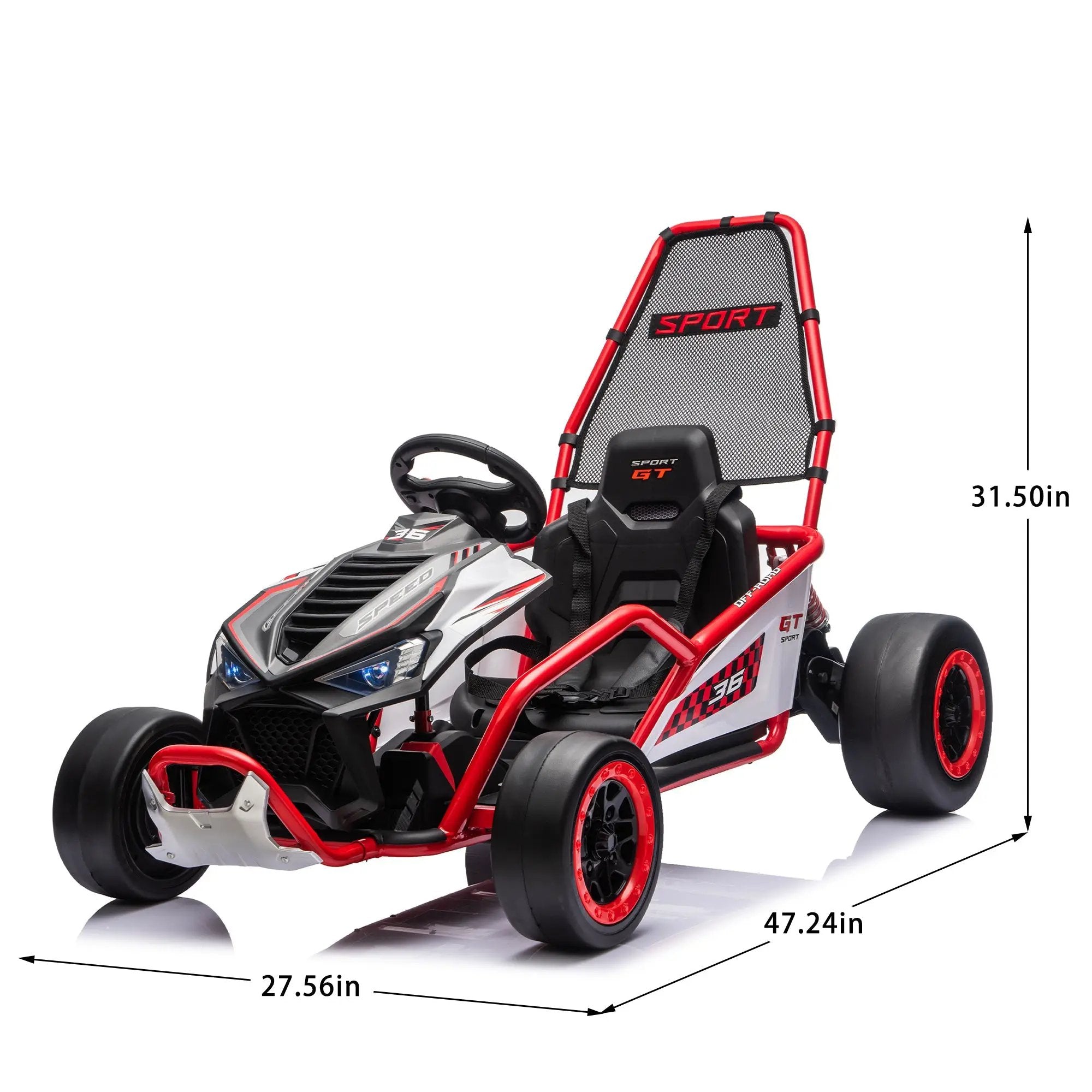 24V 400W Electric Kids Ride-On Toy by HouseOfZazla