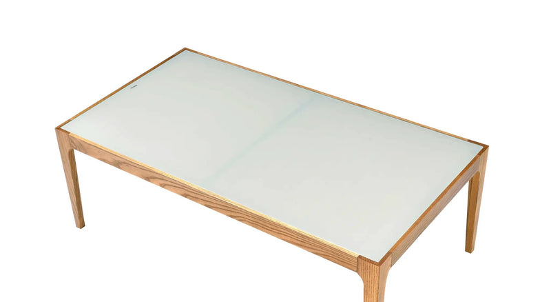 Gwynn Frosted Glass Top Coffee Table by HouseOfZazla
