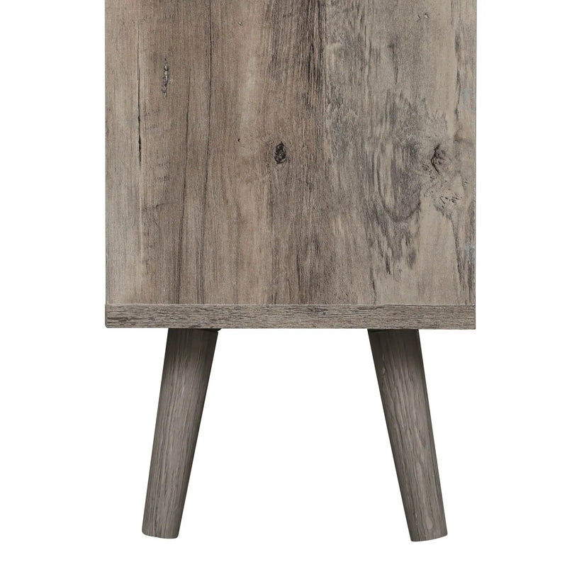 4 Door Shoe Rack, Freestanding Modern Shoe Storage Cabinet by HouseOfZazla
