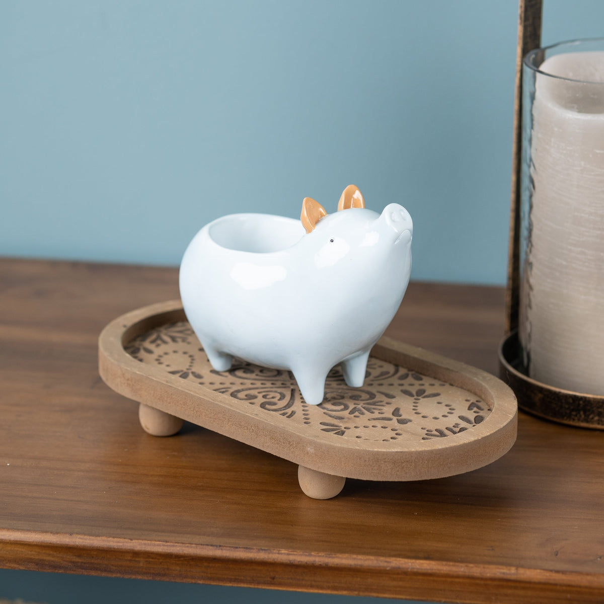 Chic Pig Planter (Set of 4), photo 2 of 3