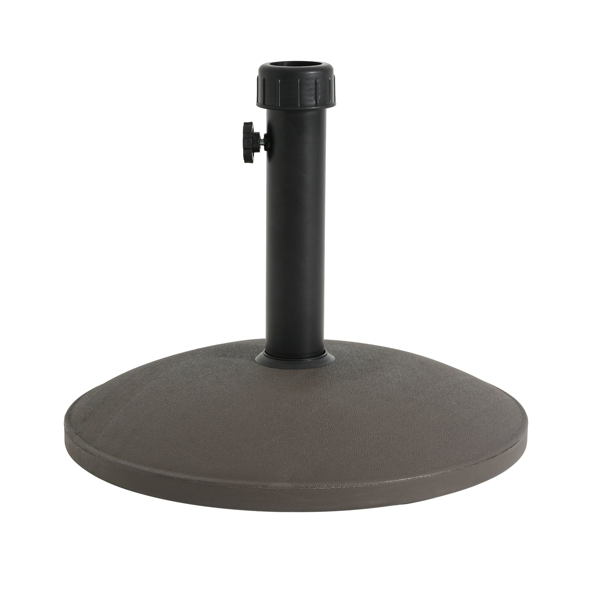 Ander Outdoor 35-pound Round Umbrella Base - Brown by HouseOfZazla