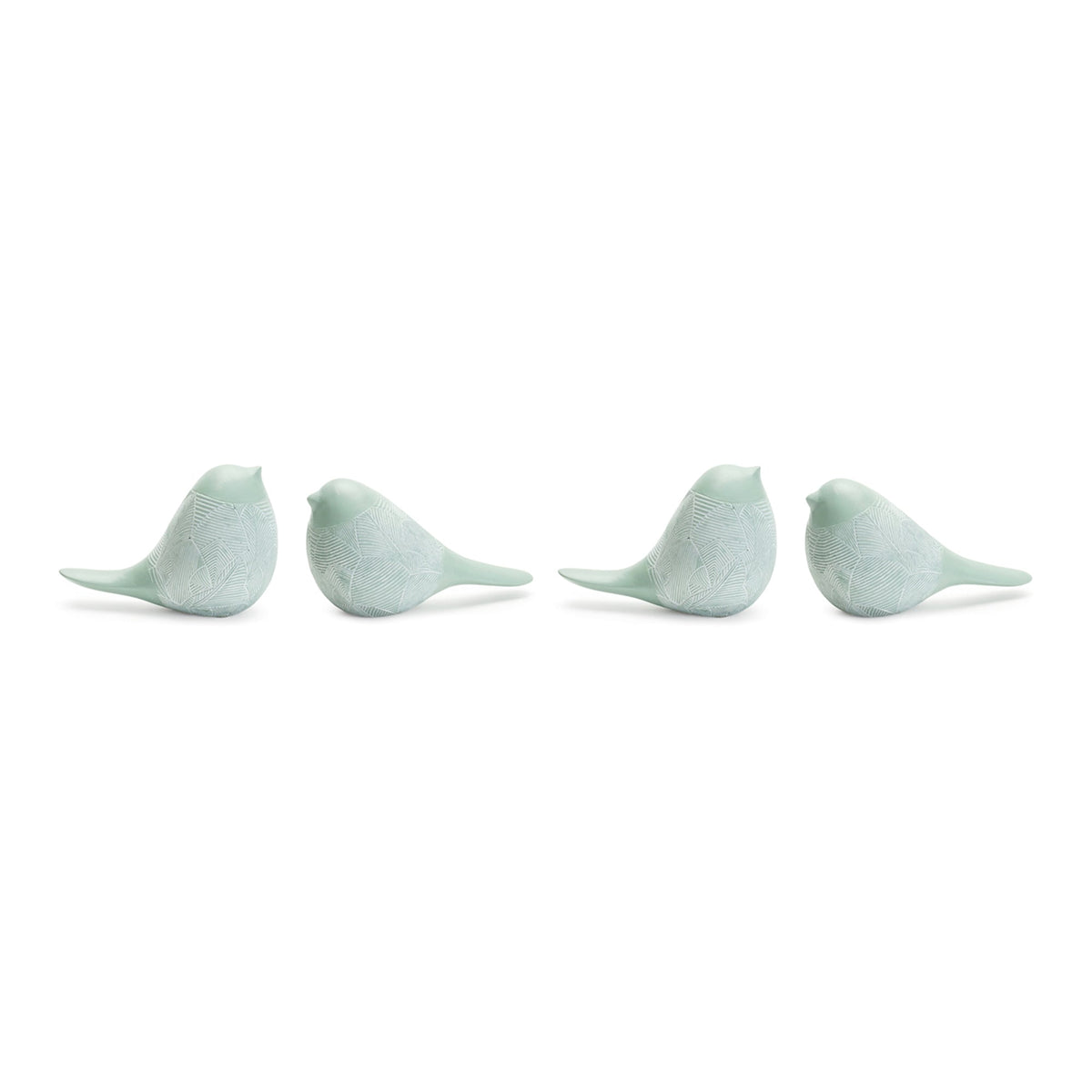 Modern etched bird figurine (set of 4), photo 2 of 2
