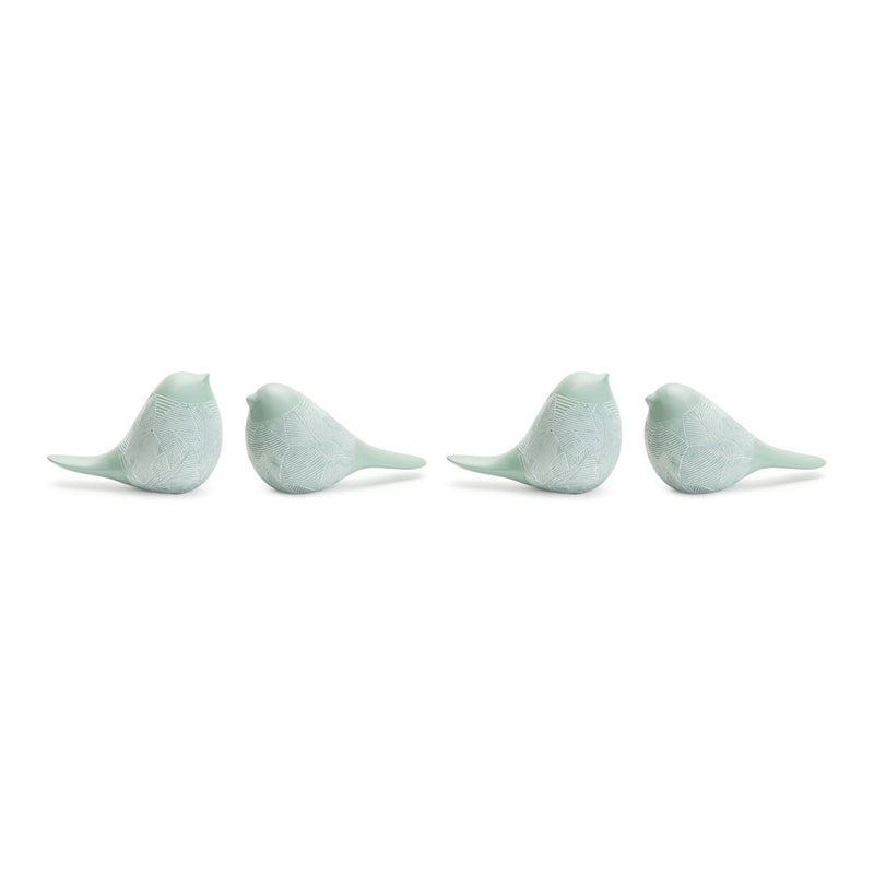 Modern etched bird figurine (set of 4), photo 2 of 2