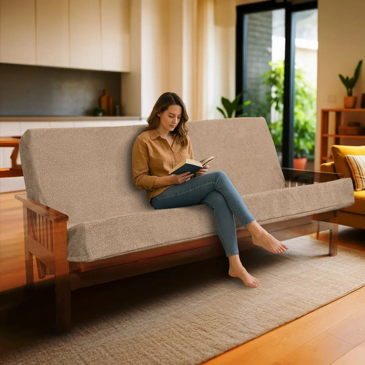 Memory Foam Infused Futon Mattress Full by HouseOfZazla