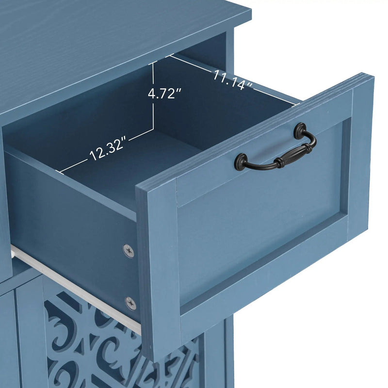 2 Door 2 Drawer Elegant Cabinet by HouseOfZazla