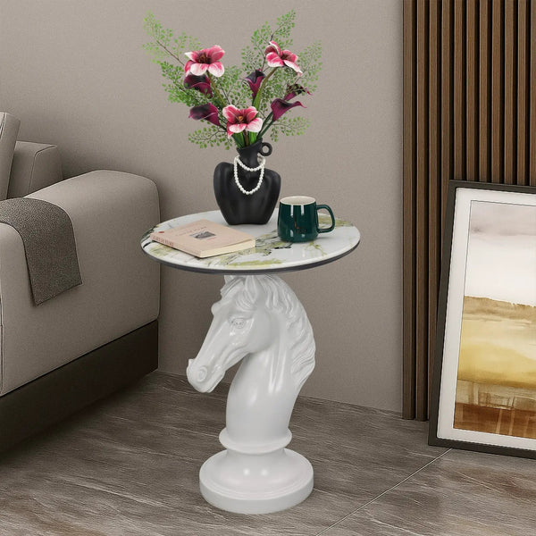 Horse Head Accent Table