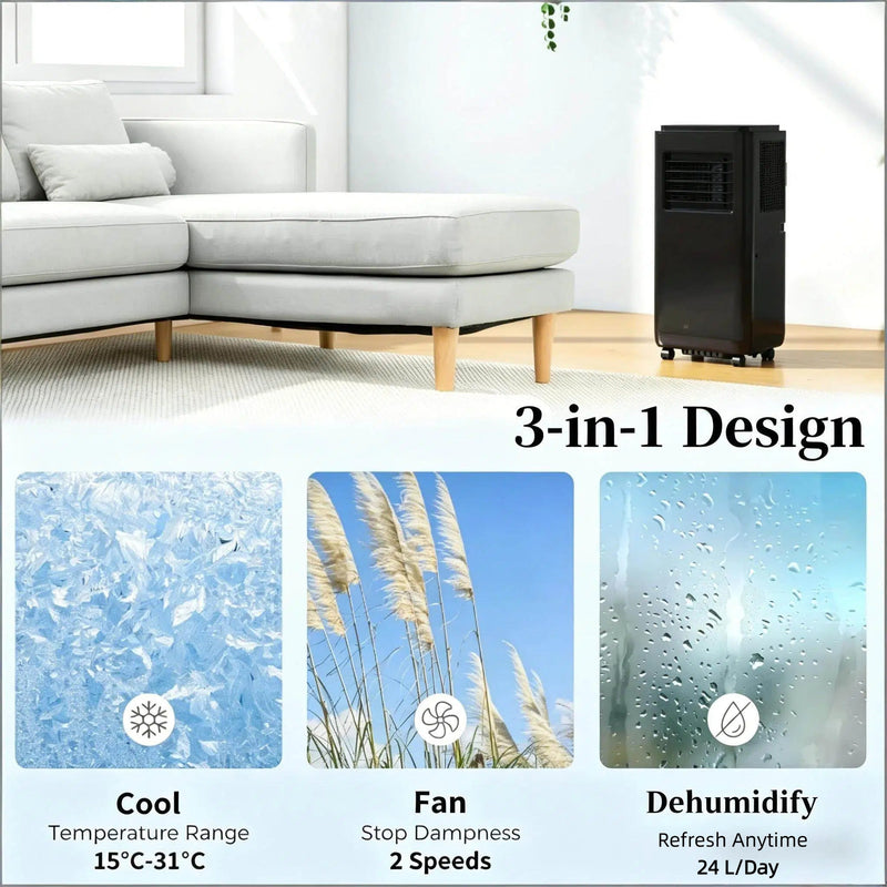 Air Conditioner with Five Modes, Portable Air Conditioner by HouseOfZazla