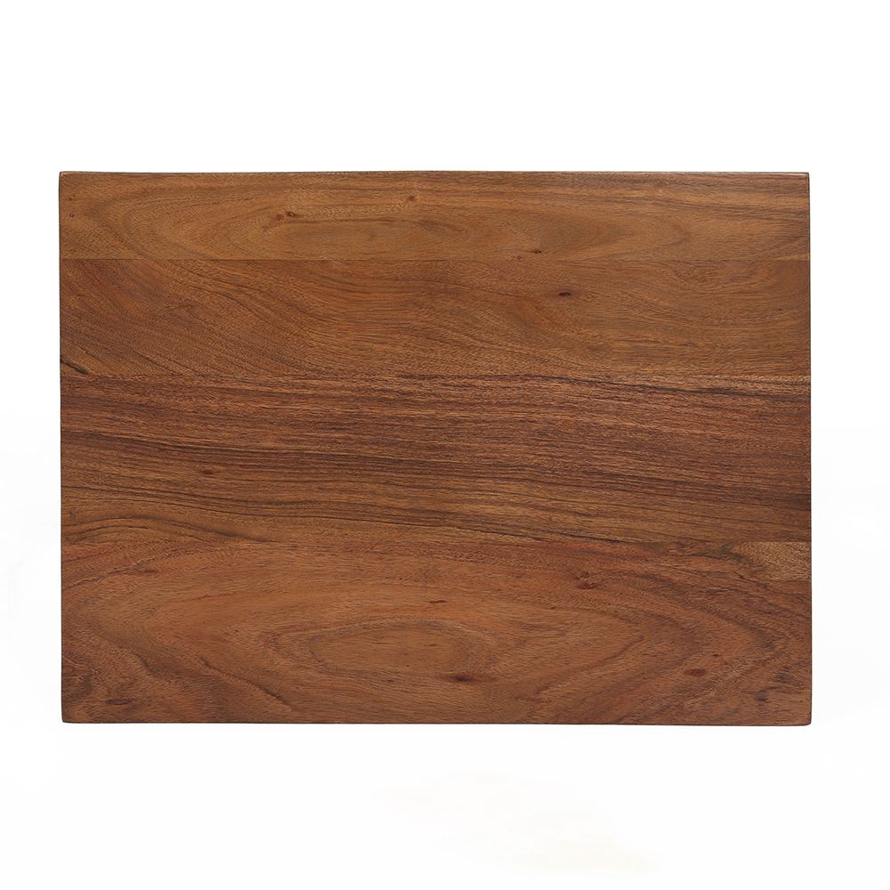 Natural Wood Nightstand with Live-Edge Detail - Brown, photo 7 of 11