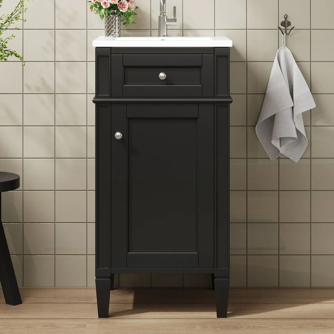 French Style Bathroom Vanity With Sink by HouseOfZazla