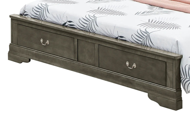 Upholstered Panel Sleigh Bed Design by Unique Piece Furniture