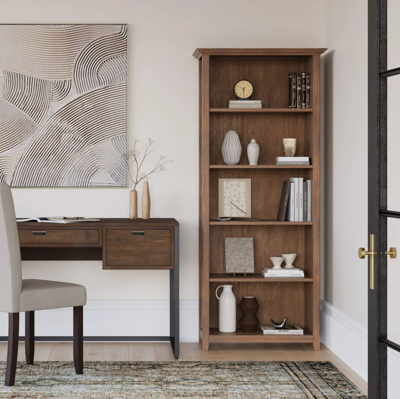 Amherst - Bookcase With Adjustable Shelves by HouseOfZazla