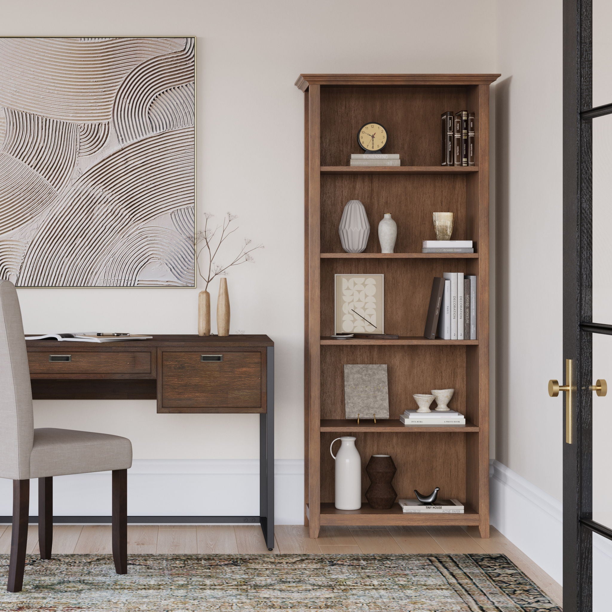 Amherst - Bookcase With Adjustable Shelves by HouseOfZazla